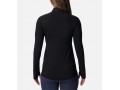 Columbia Women Midweight Stretch Long Sleeve Top Baselayer-Black